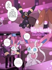 km-15)] Brotherly (Pokemon hentai furry gay