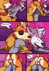 [VentKazemaru] Fox & Wolf (Starfox)-hentai-furry