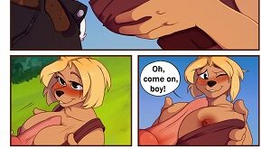 [hakkids2] You didn’t hurt yourself-hentai-comic-furry