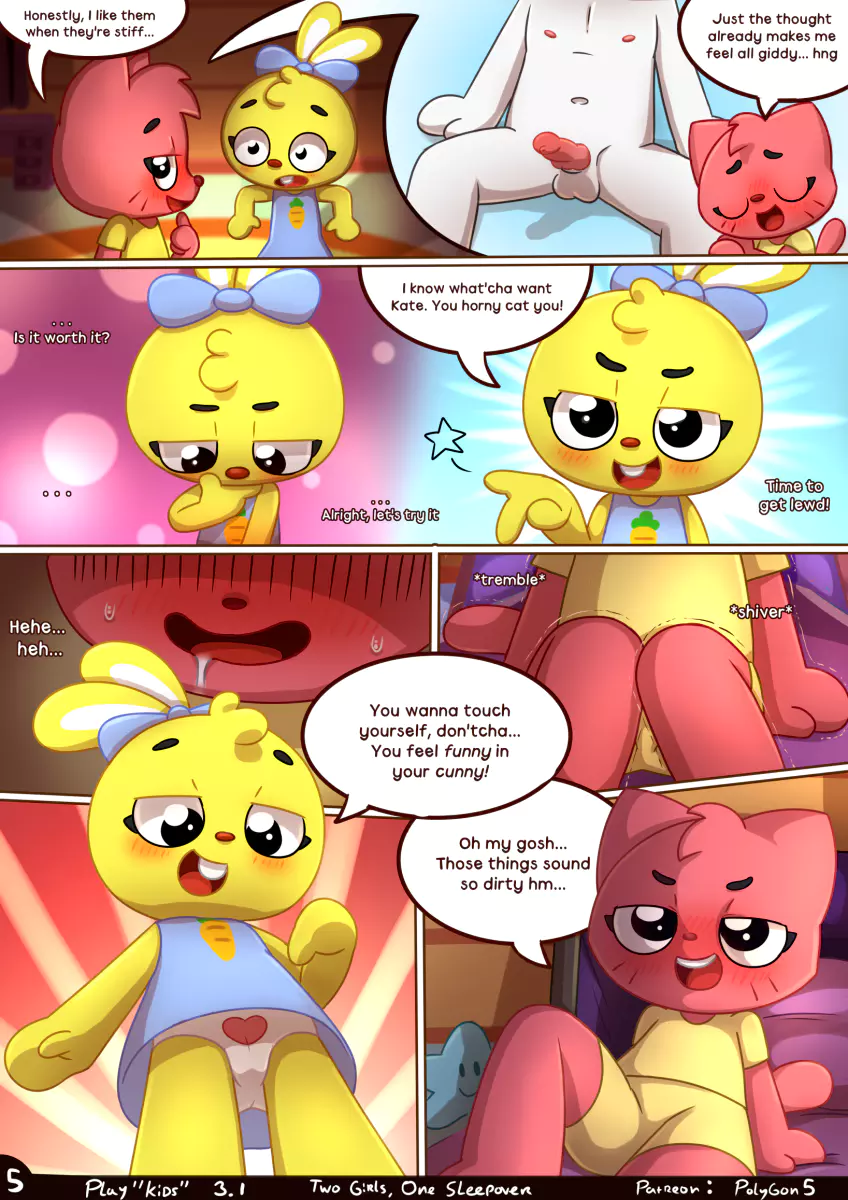 Two girls one sleepover porn comic